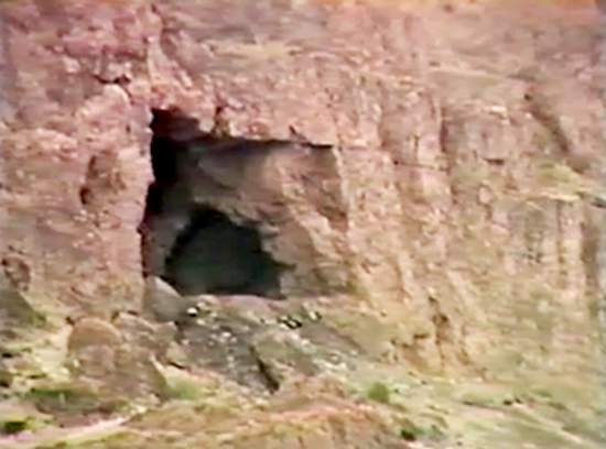 Qumran Cave where Dead Sea Scrolls were Found