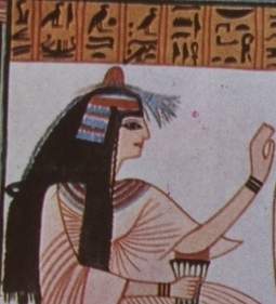Wall painting in No-Amon temple