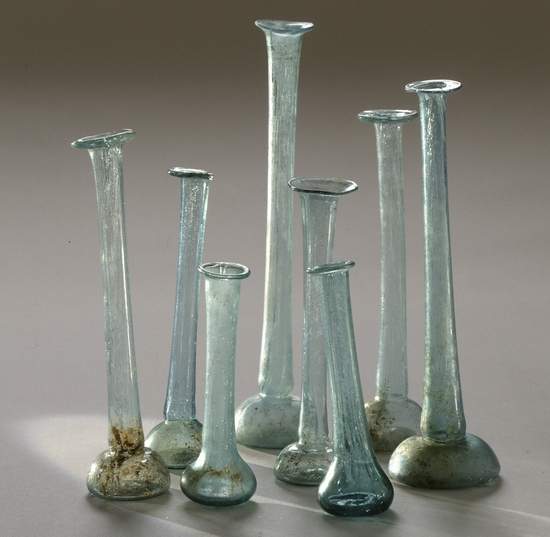 Ancient Roman Glass Bottles