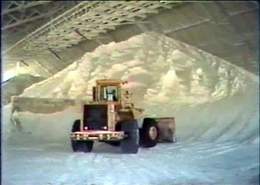 Mountain of Salt in Dead Sea Works