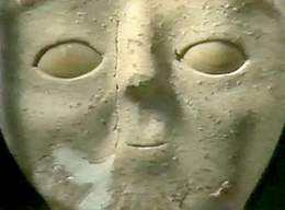 Example of Early Art of Portraiture from Ancient Jericho