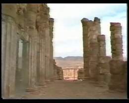 Massada - Pillars of Herod's Palace