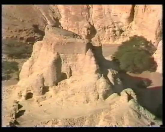 Massad Zoar Fortress by the Southern Basin of Dead Sea